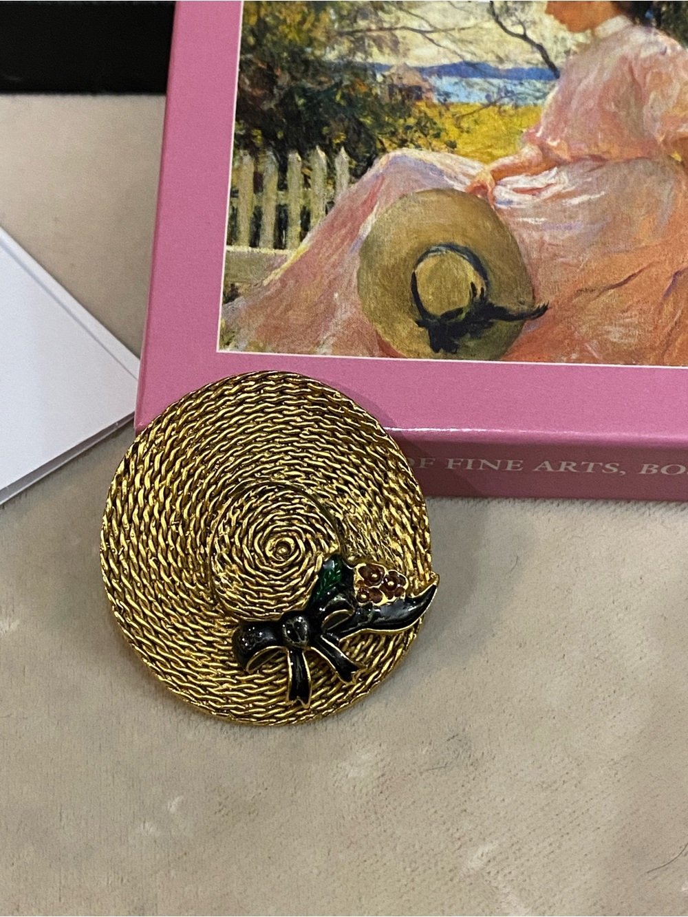 Museum of Fine Art Benson Hat Pin / Brooch - Picture 2 of 10